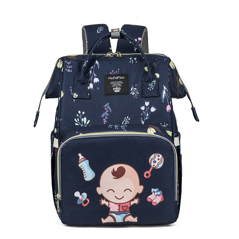Fashion designer mommy bag multifunctional backpack mother and baby bag mommy bag handheld diaper bag lightweight mother and baby essential
