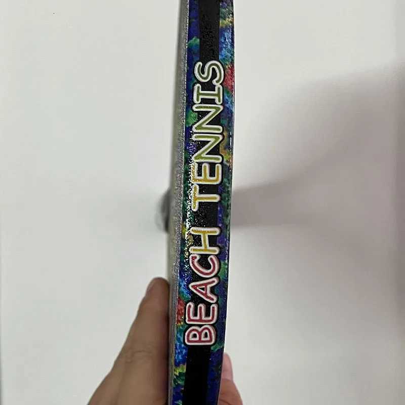 64yo Kids Beach Tennis Racket Beginner Racket Carbon Fiber 270g Light Suitable For Child With Cover Presente Black Friday W251021