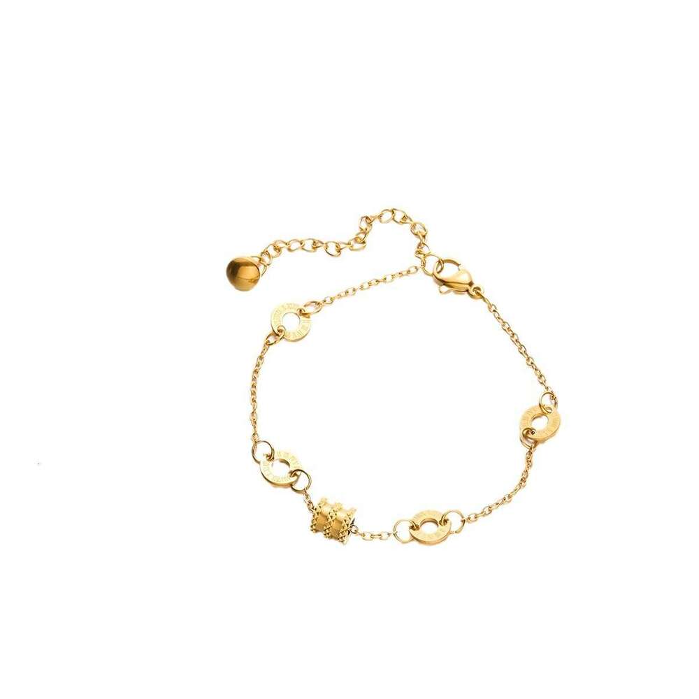 Designer Design Jinhui Jewelry Versatile Korean Style Bohemian Temperament Titanium Steel Non-Fading Bracelet