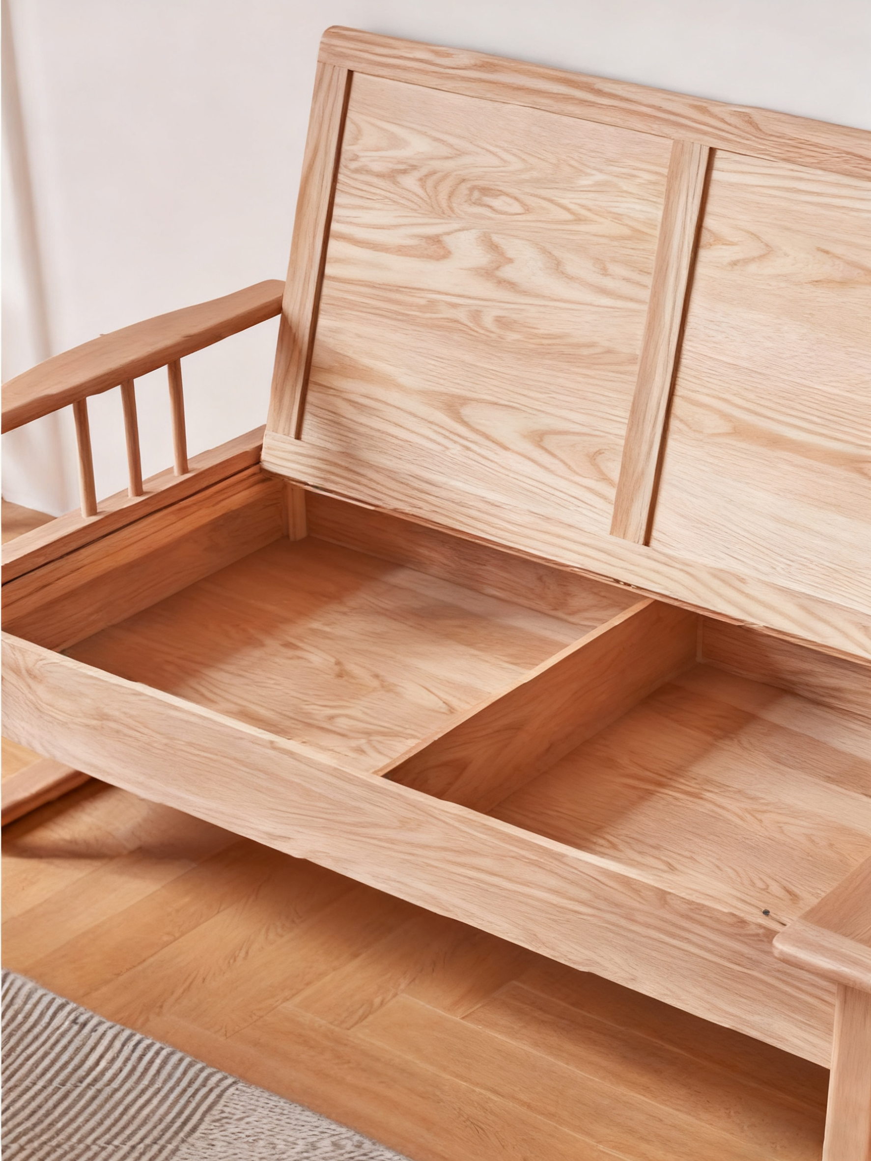 Contemporary Sofas Made from High-Quality Timber with Plush Seat Pads
