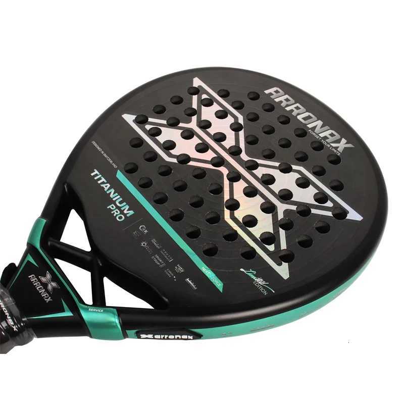 High Quality Professional Padel Tennis Racket Soft Face Carbon Fiber Lightweight Fashionable EVA Sports Racquet20232024 W251021
