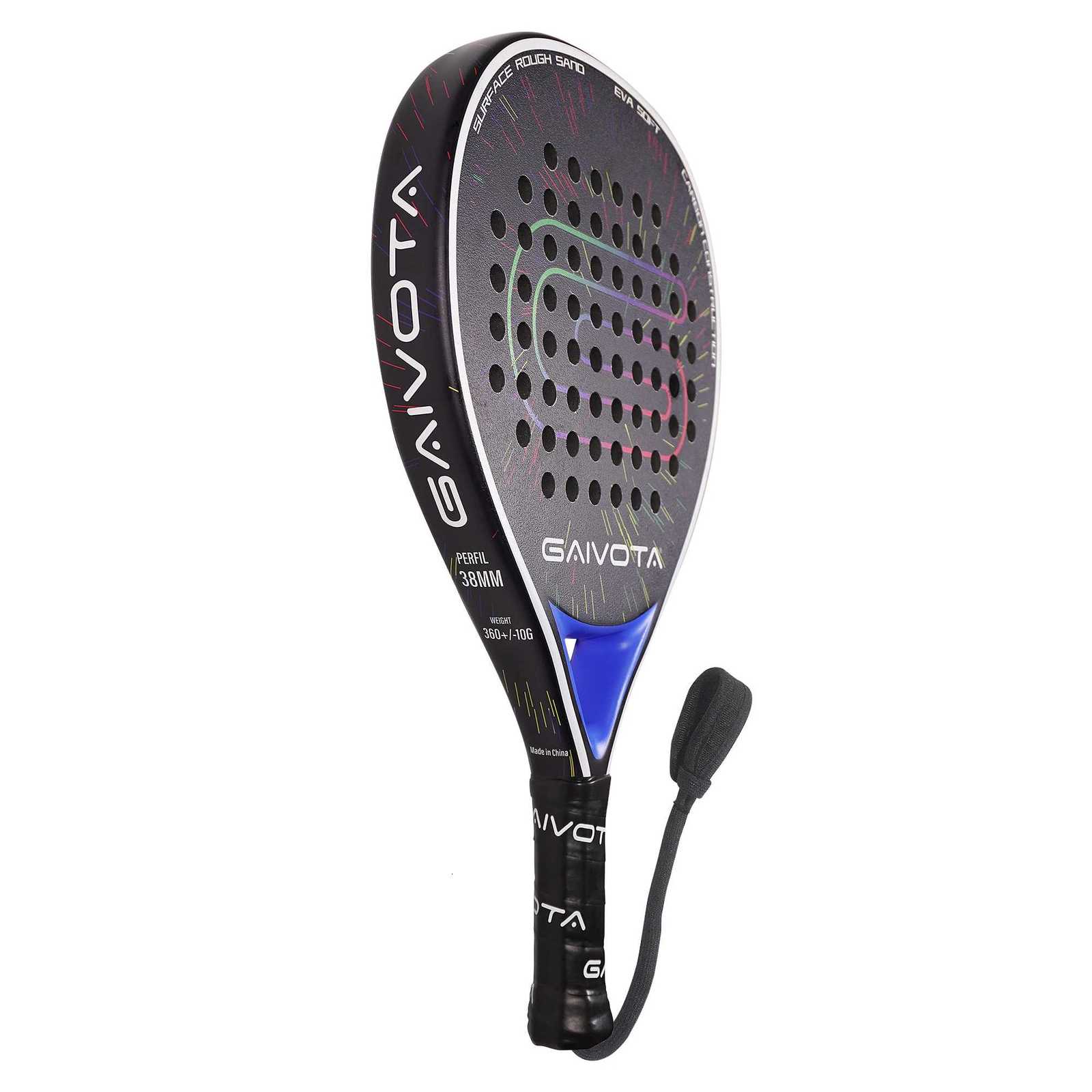 GAIVOTA 2025 new debut PX20 blue Padel tennis racket carbon fiber surface treatment EVA memory flexible foam core Padel racket W251021