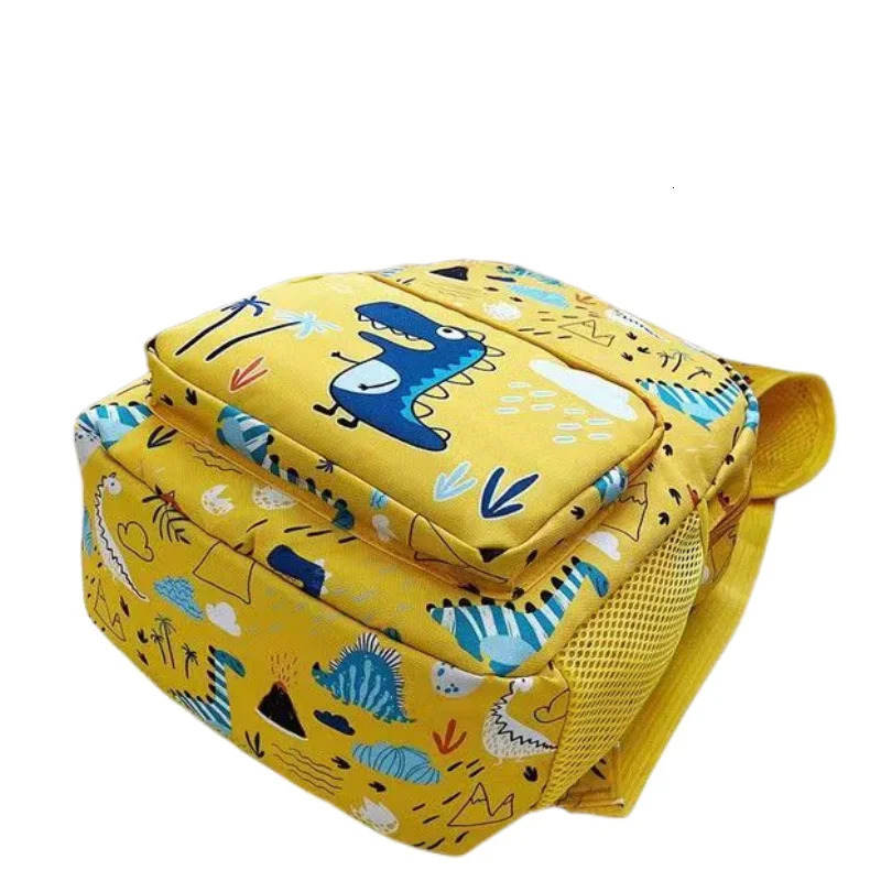 Lightweight Dinosaur Print School Backpack For Preschool Boys And Girls 251021