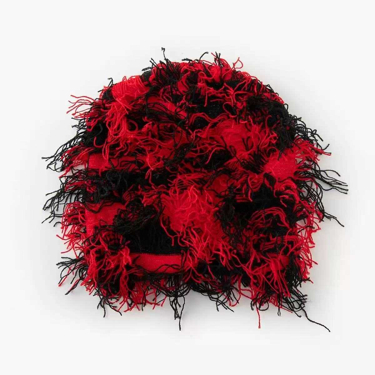 Couple Style Personalized Furry Knitted Hat Outdoor Warm Trendy Hat Funny Pullover Hat H251020