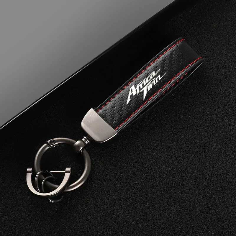 HighGrade Carbon Fiber Motorcycle Keychain Holder Keyring for Honda Africa Twin CRF1100L CRF 1000L Accessories W251021