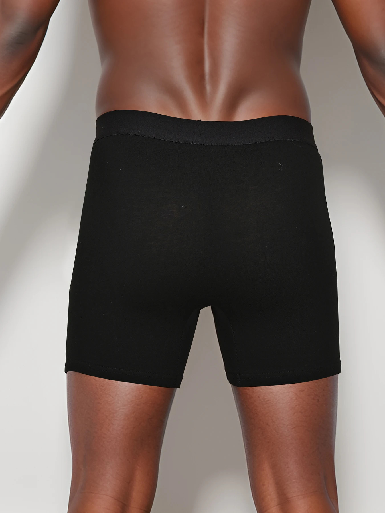 4pcs Pack MidLong Boxer Shorts Men Underwear Cotton Male Underpants for Men Sexy Homme Boxershorts Box Panties Slips Set Lot 251021