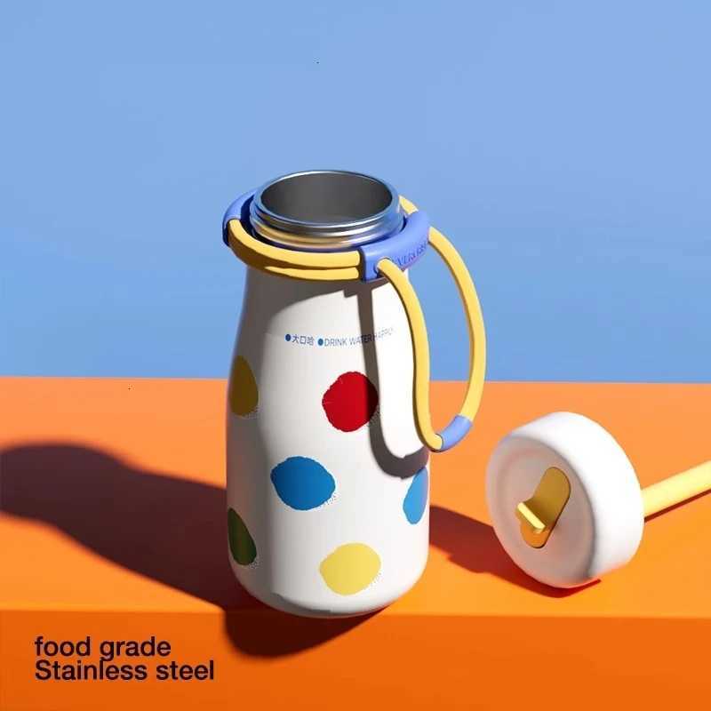 Portable Large Capacity and High Aesthetic 316 Insated Cup for Girls Straw Cup Cup with Straw and Handle Rope Y251021
