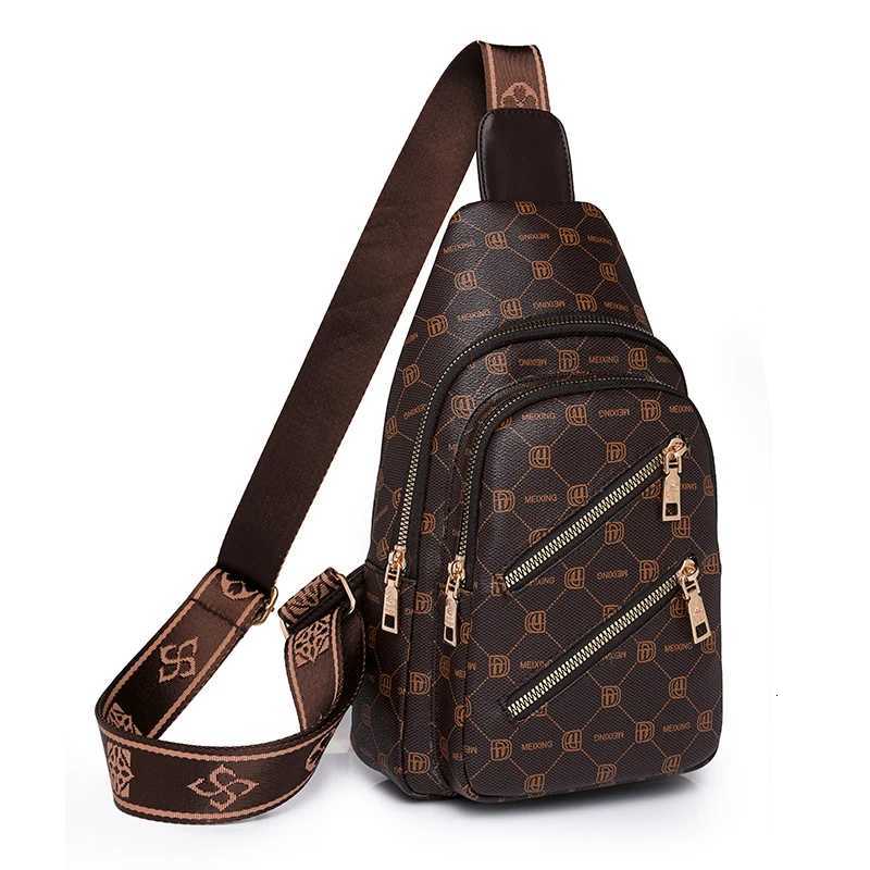 Fashion Womens Waist Packs Chest Bag PU Leather Womens Chest Packs Crossbody Shoulder Bag Vintage Style Women Handbag Bag SAC Z251021