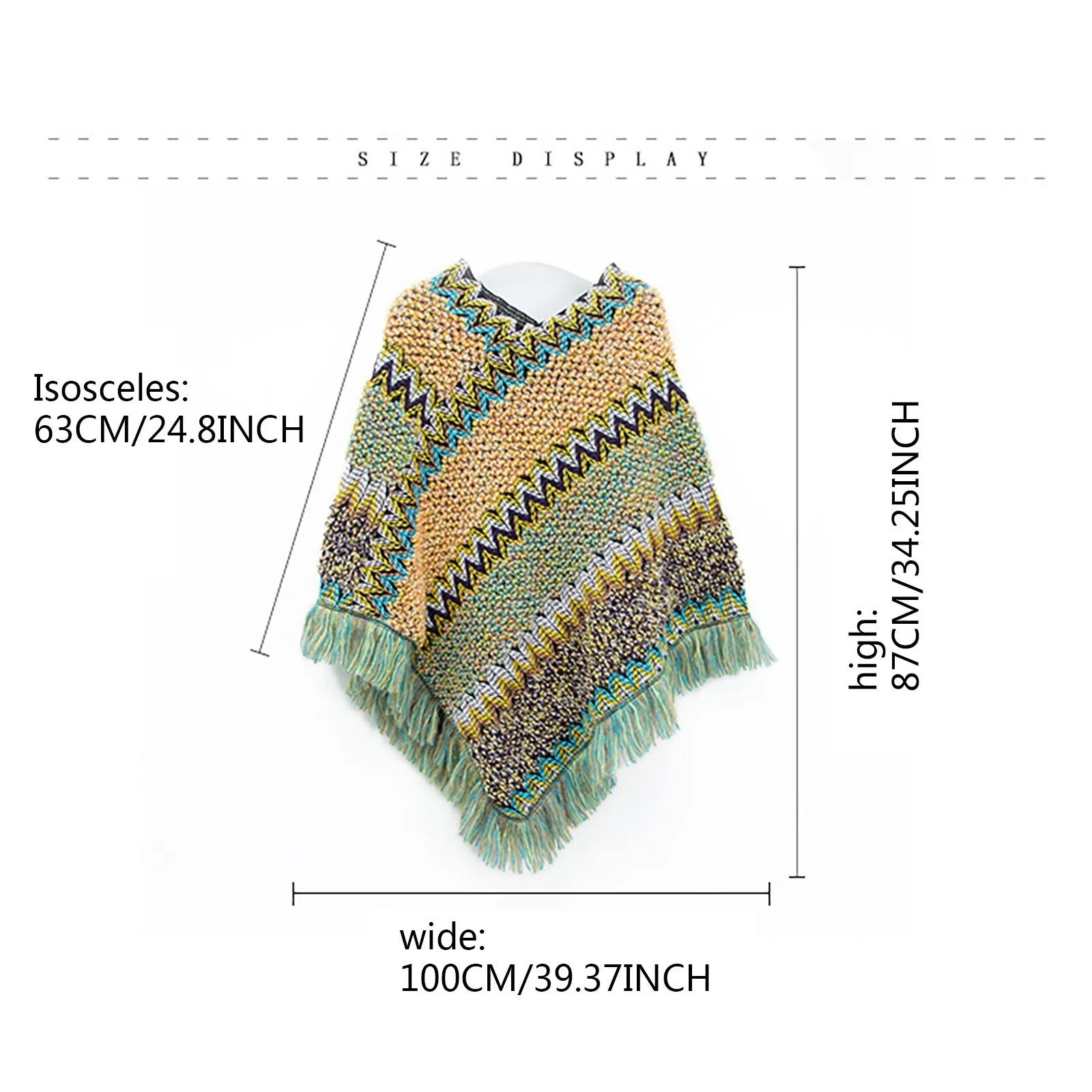 Winter Poncho Coat Women Outfits Casual Chaqueta Mujer Loose Sweater Clothing Vintage Pull Femme Knitted Cardigan Woman Jackets 251021