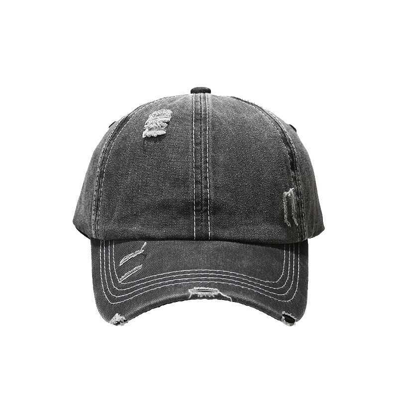 Baseball Cap Womens Large Head Circumference Adjustable Water Wash Duck Tongue Cap Outdoor Sports Cap H251020