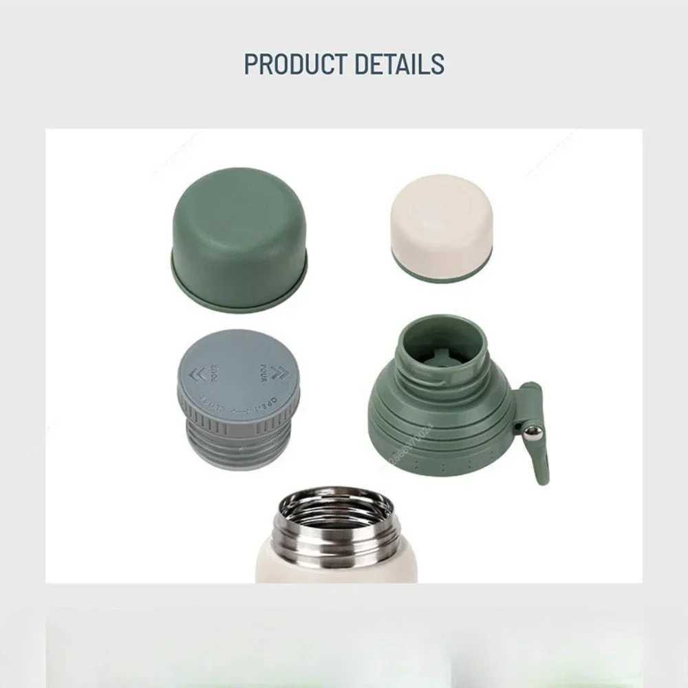 To Stainless Steel DoubleLid Insated Sports Water Bottle Outdoor Large Capacity Flask Stylish Water Cup Portable Handheld Y251021