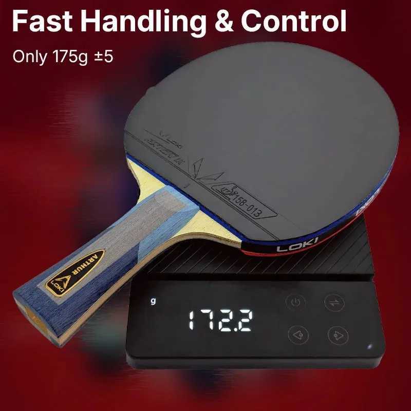 LOKI ALL STAR Table Tennis Racket Professional Carbon Basalt Ping Pong Blade Racket Inspired By The Chinese National Team W251021