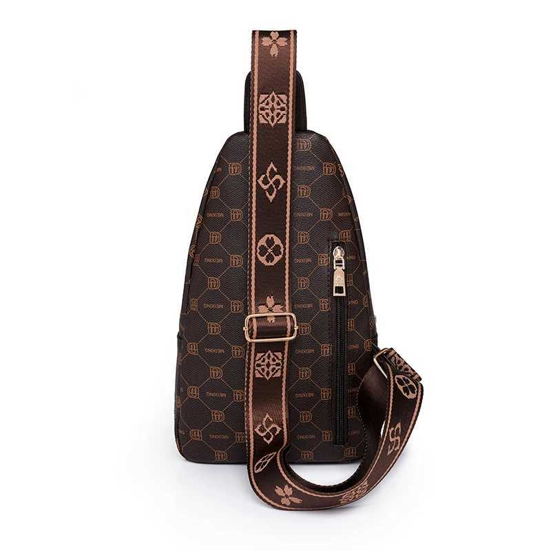 Fashion Womens Waist Packs Chest Bag PU Leather Womens Chest Packs Crossbody Shoulder Bag Vintage Style Women Handbag Bag SAC Z251021