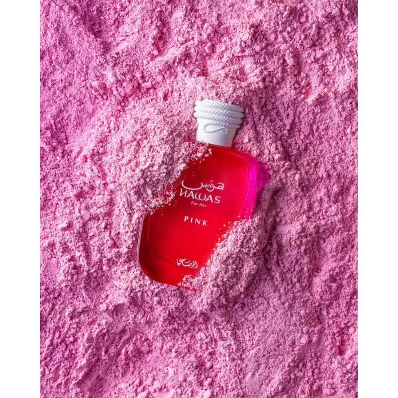 100ML RASASI Hawas Pink Pheromone Fragrance Arabian Womens Perfume Pheromone Birthday Present Cologne Man Attract Opposite Sex L251021