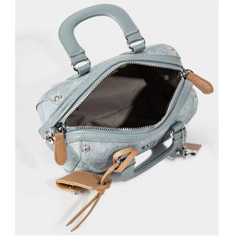 JIAERDI Retro Blue Designer Luxury Bag Women Vintage Cute Casual Y2k Hand Bag Purse Female Harajuku Aesthetic Messenger Bag Chic Z251018