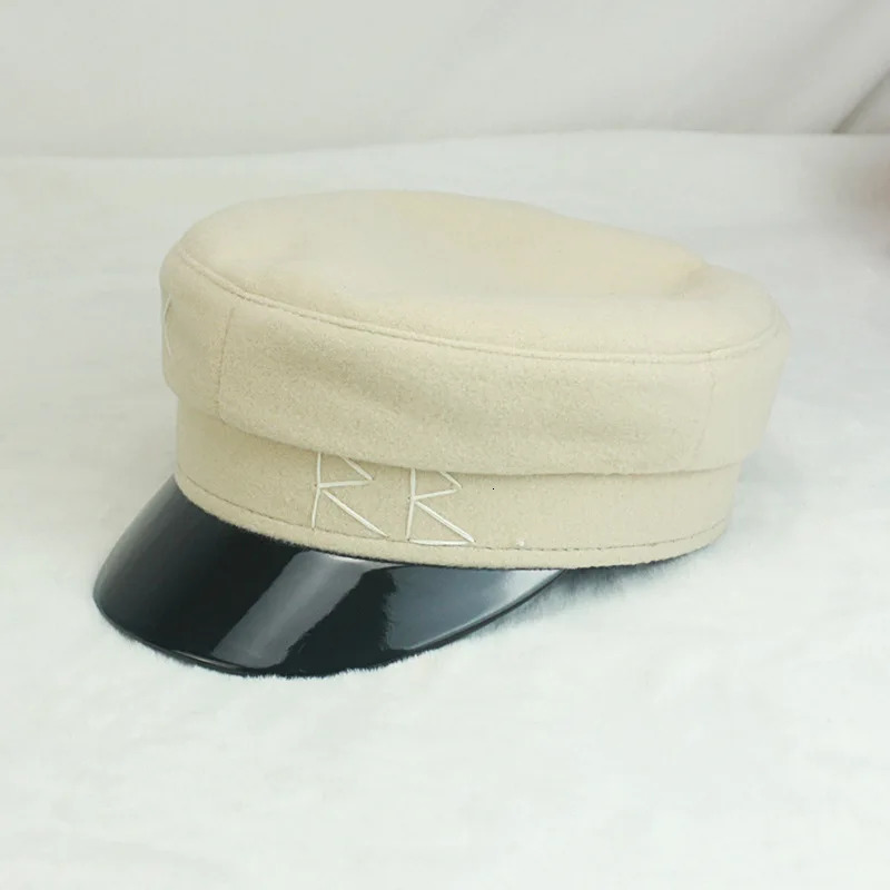 Fashion Military Cap sboy Hat For Women Letters Ladies Beach 251017