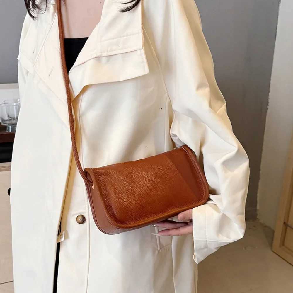 100Real Cowhide Genuine Leather Sac Fashion Women Crossbody Bags for Ladies New High Capacity Shoulder Bag Handbag Female PurseXJ251021