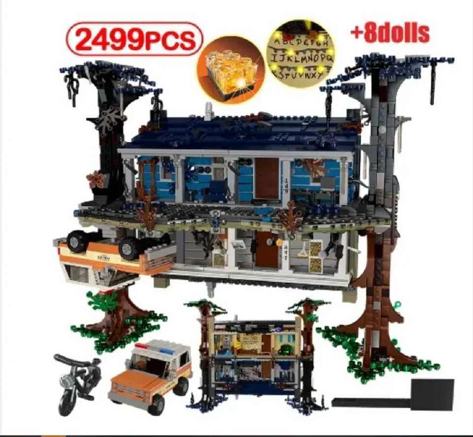 new IN STOCK Compatible 75810 Upside Down Building Blocks Bricks Set Toys For Children Birthday Christmas Gifts 2499pcs L251021HWSL