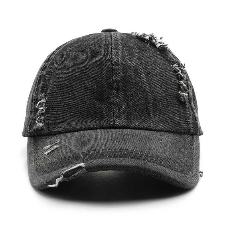 Womens Unique Washed Distressed Solid Color Baseball Cap Outdoor Mens Travel Warm Sunshade Baseball Cap H251020