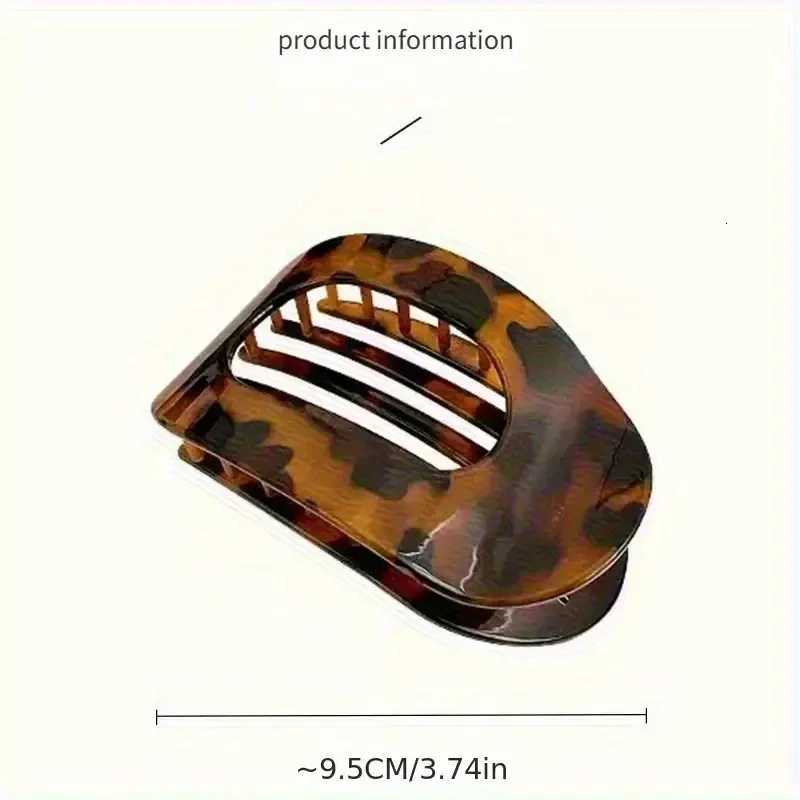 Ladies Simple Arcshaped Abalone Hair Clips Ergonomic Design Flat Plate Hair Clips Nonirritating Duckbill ClipsW254021