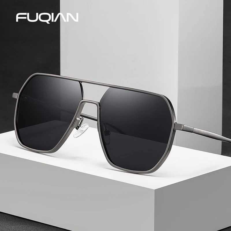 Luxury Metal Photochromic Sunglasses Men Women Fashion Polarized Sun Glasses Stylish Chameleon Antiglare Driving Shades UV400 J251114
