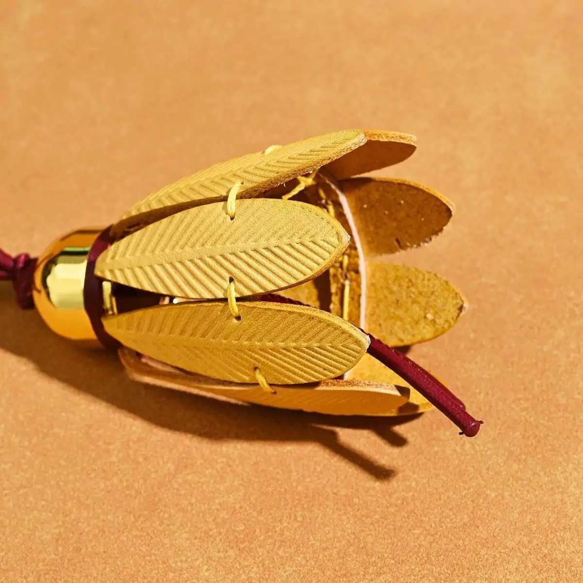 Luxury Badminton Leather Bag Charm White Keychain Bag Pendant Decoration High Luxury Girl Gift Bag Accessories J251121