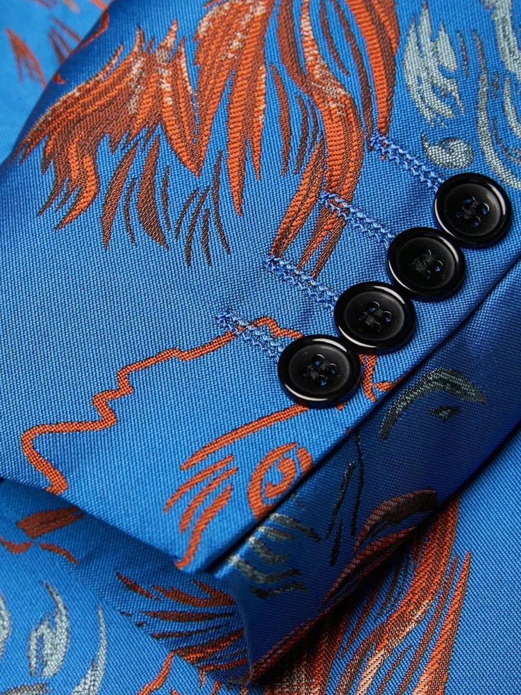 Mens tuxedo suit 3piece set regular version suit jacket vest pants mens wedding suit suitable for wedding dinner and o 251021