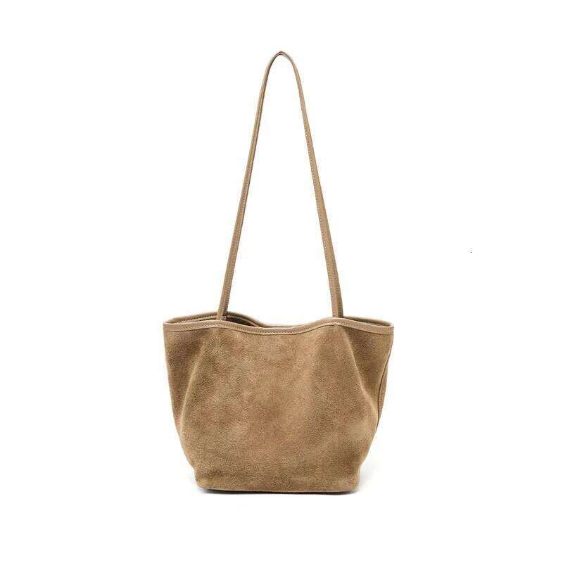 Leopard Print Deer Skin Shoulder Bag 2025 Niche Women's Fashion Retro Style High-End Commuting Armpit Tote Handbag