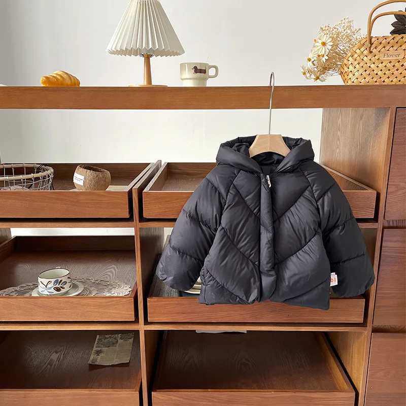 Children 16Y Girl Down Jacket Solid 90 White Duck Toddler Kids Girl Down Coat Windproof Thicken Warm Infant Girl OuterwearT251021