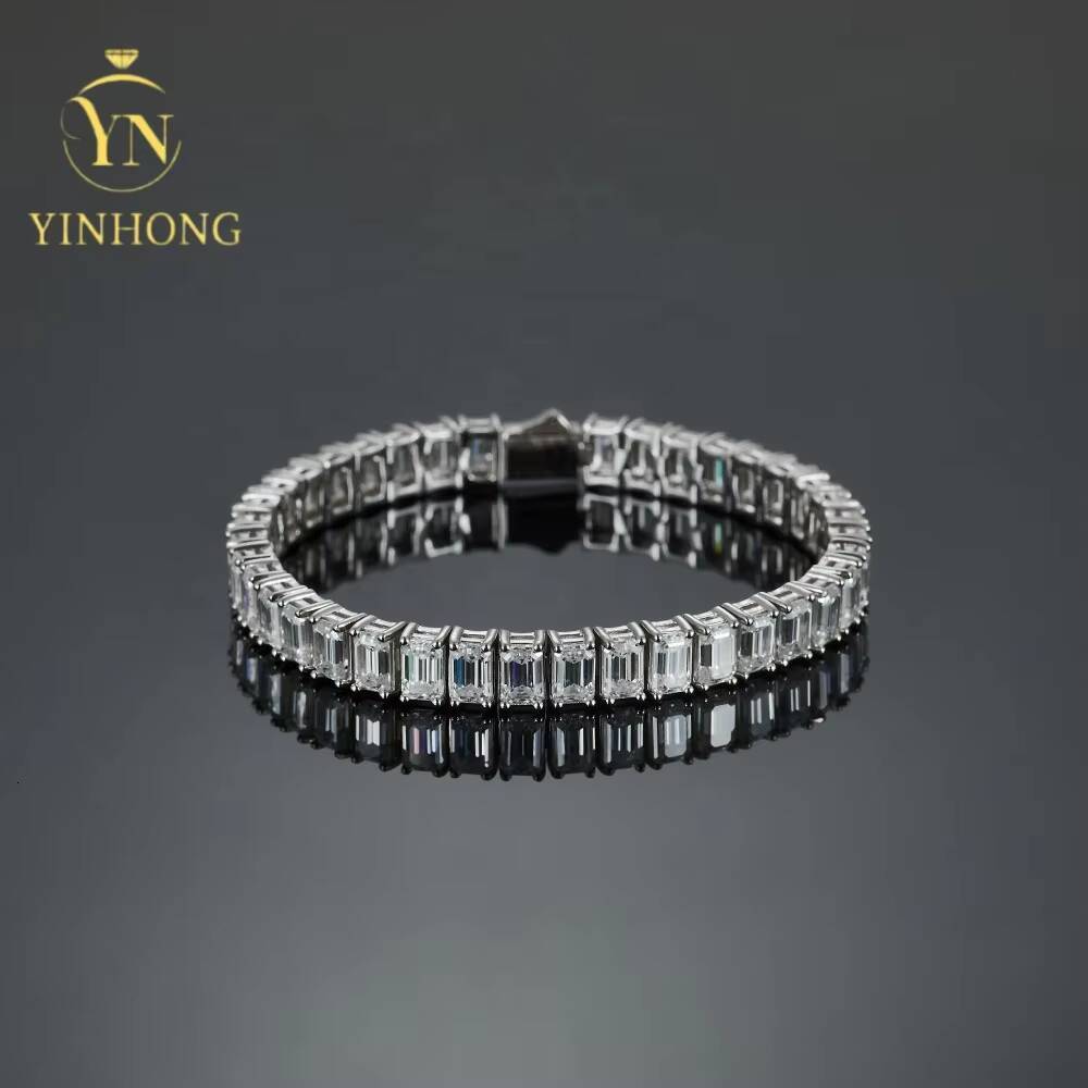 High Quality White Cubic Zirconia Stones S925 Silver 18k Gold Plated Wedding Party Luxury Wrap Bangle and Bracelet