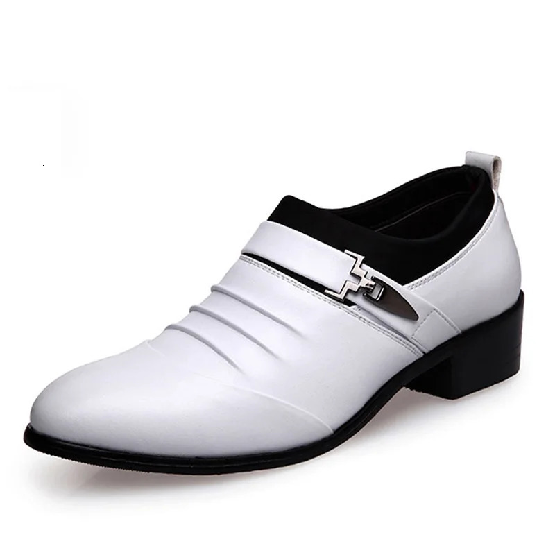 Classic Men Dress Shoes Oxfords Leather Shoes for Men Business Casual Loafers Quality Plus Size Men Wedding Formal Shoes 251021