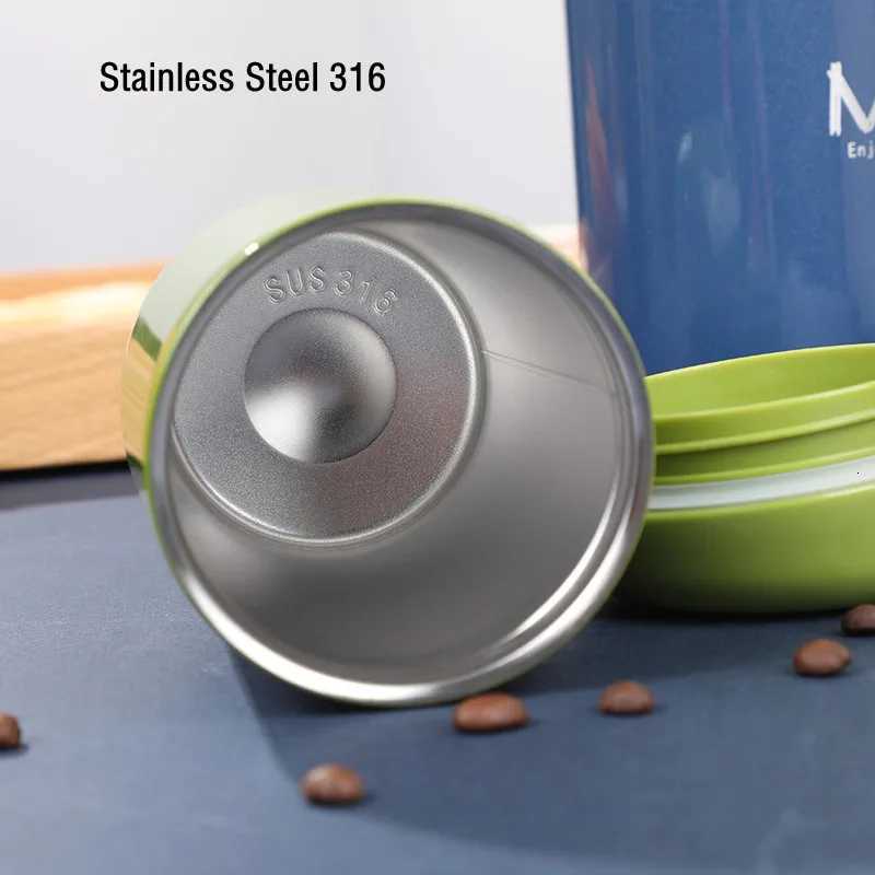 350ml Fashion Mini Stainless Steel 316 Coffee g Portable Cute Pocket Thermal Flask Travel Y251021