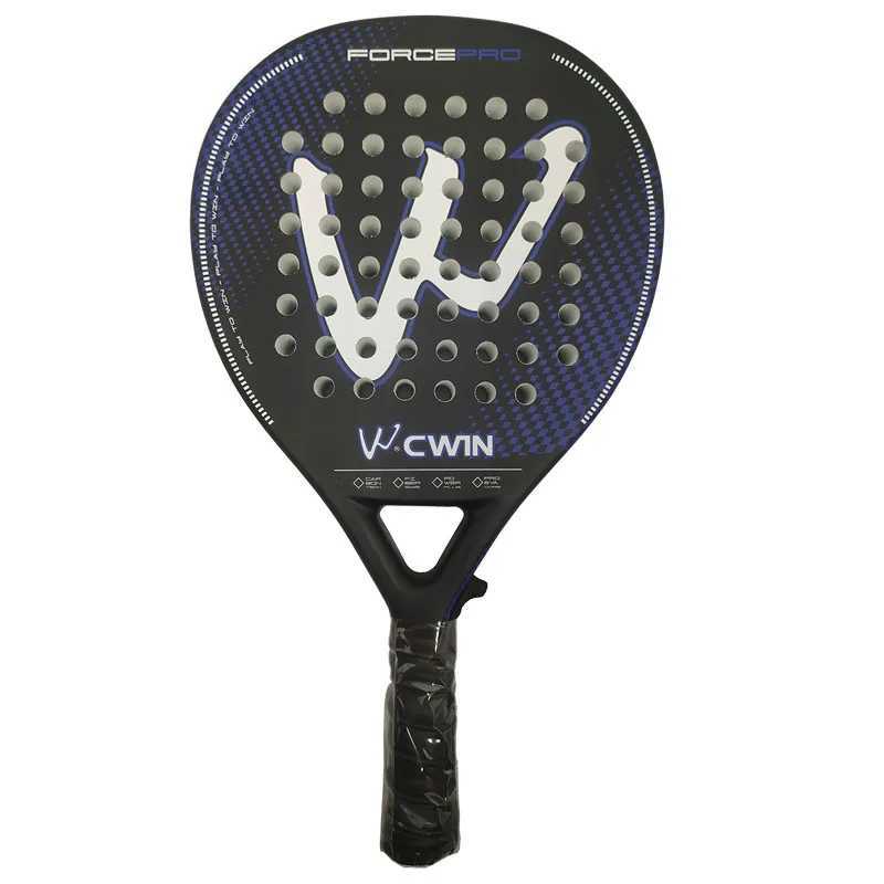 Padel racket Paddle racket 50 carbon fiber 50 glass fiber EVA elastic memory foam core Tennis racket Carbon fiber padel racket W251021