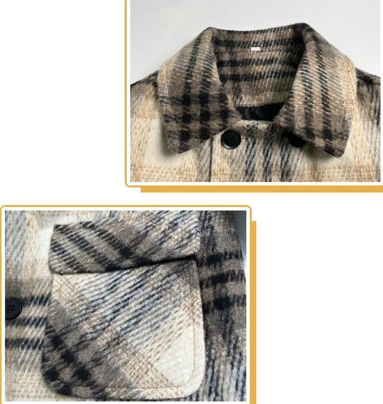 Teenager Kids Khaki Winter Thick Warm Wool Coat Boys Windproof Outdoor Long Jacket Children Pography Woolen Coat 315Y 251017