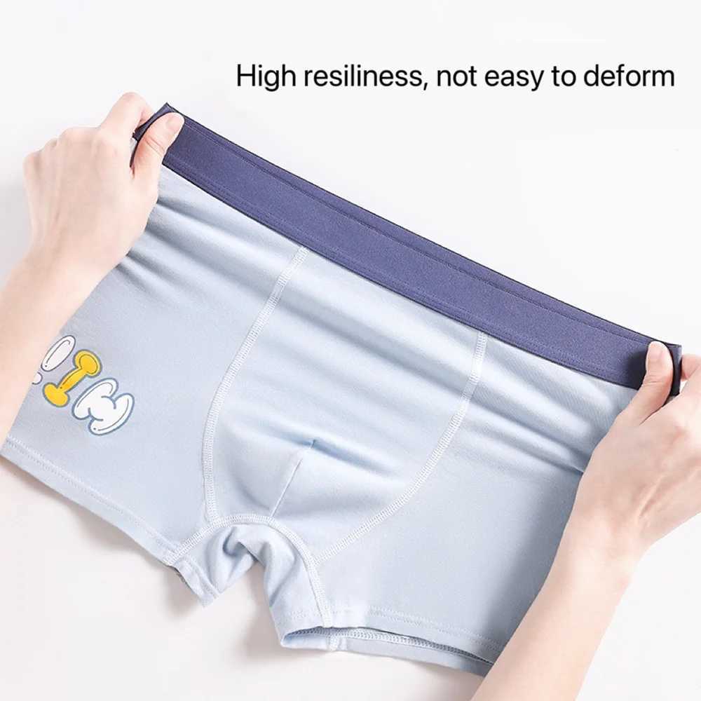 Teenagers Cotton Soft Antibacterial Panties Childrens Breathable Comfortable Cute Printed Underwear Student CloseFitting Panty J251021