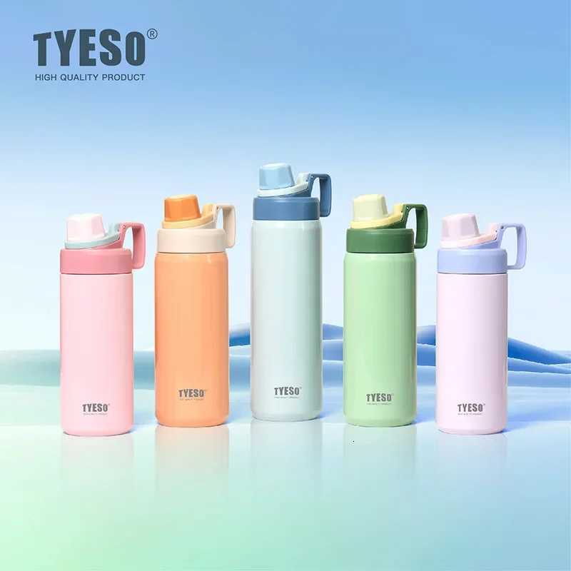 To 900ML Insated LeakProof Portable Fitness Flask for Outdoor Workouts Travel Vacuum Flasks Drinkware Sports Water Bottle Y251021
