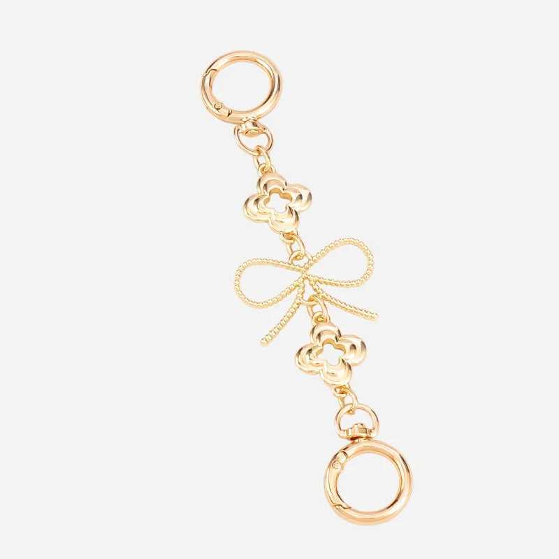 Fashionable Adjustable Shoulder Strap Extension Chain with Bowknot Design Bag Extender Chain for Handbags Totes Crossbody Bags J251121