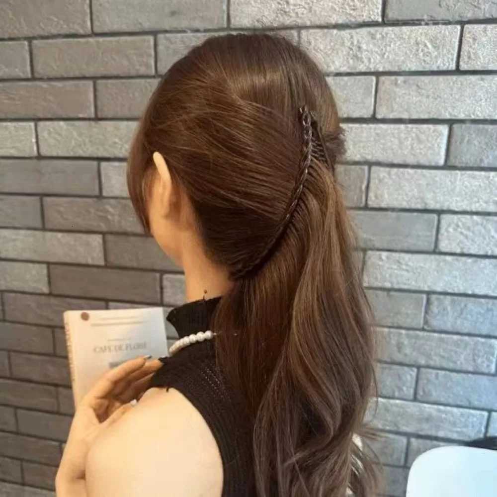 3Pcs Vintage Banana Hair Clips for Women Wave Combs Hairpin Hair Style Tools Solid Color Fashion Practical Hair AccessoriesW254021