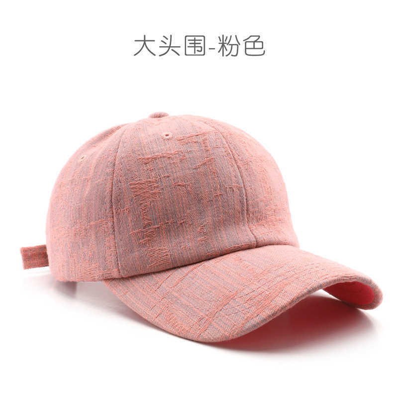 Womens Hat Spring and Autumn Personality Solid Color Plain Denim Baseball Cap Outdoor Mens Travel Sun Protection Visor Cap H251020