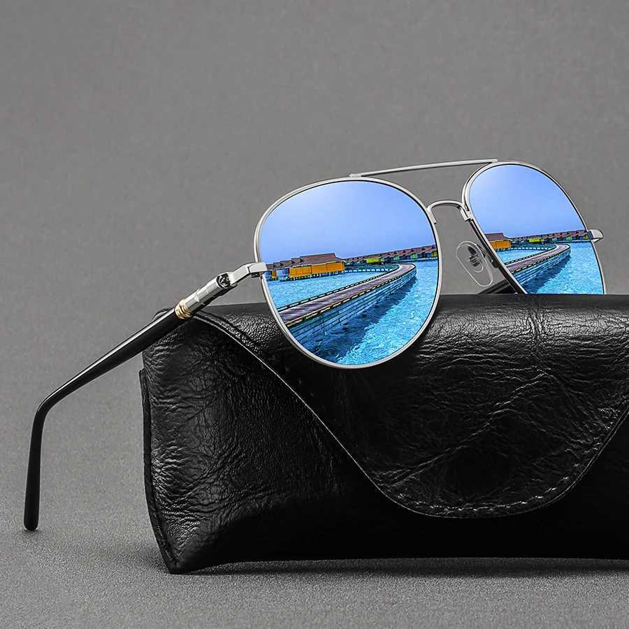 Fashion Vintage Metal Frame Sunglasses Men Women Fishing Driving Man Luxury Brand Designer Sun Glasses AntiGlare Eyewear UV400 J251114
