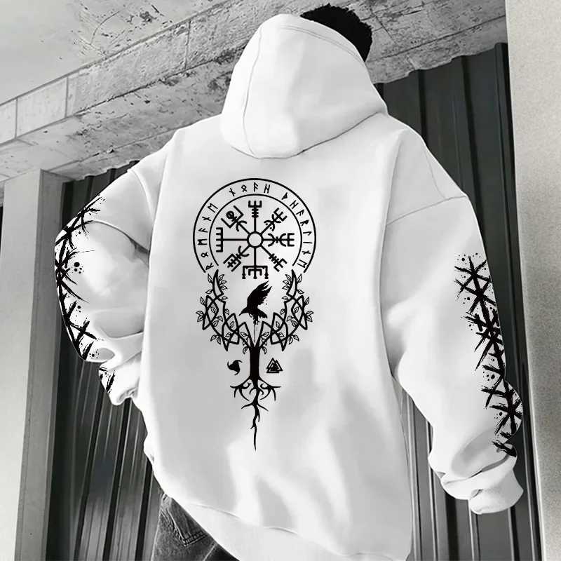 2025 New Arrival Man Hoodie High Quality Hooded Long Sleeve Sweatshirt Autumn Winter Male Daily Casual Sport Pullover Y2K Gothic W251021