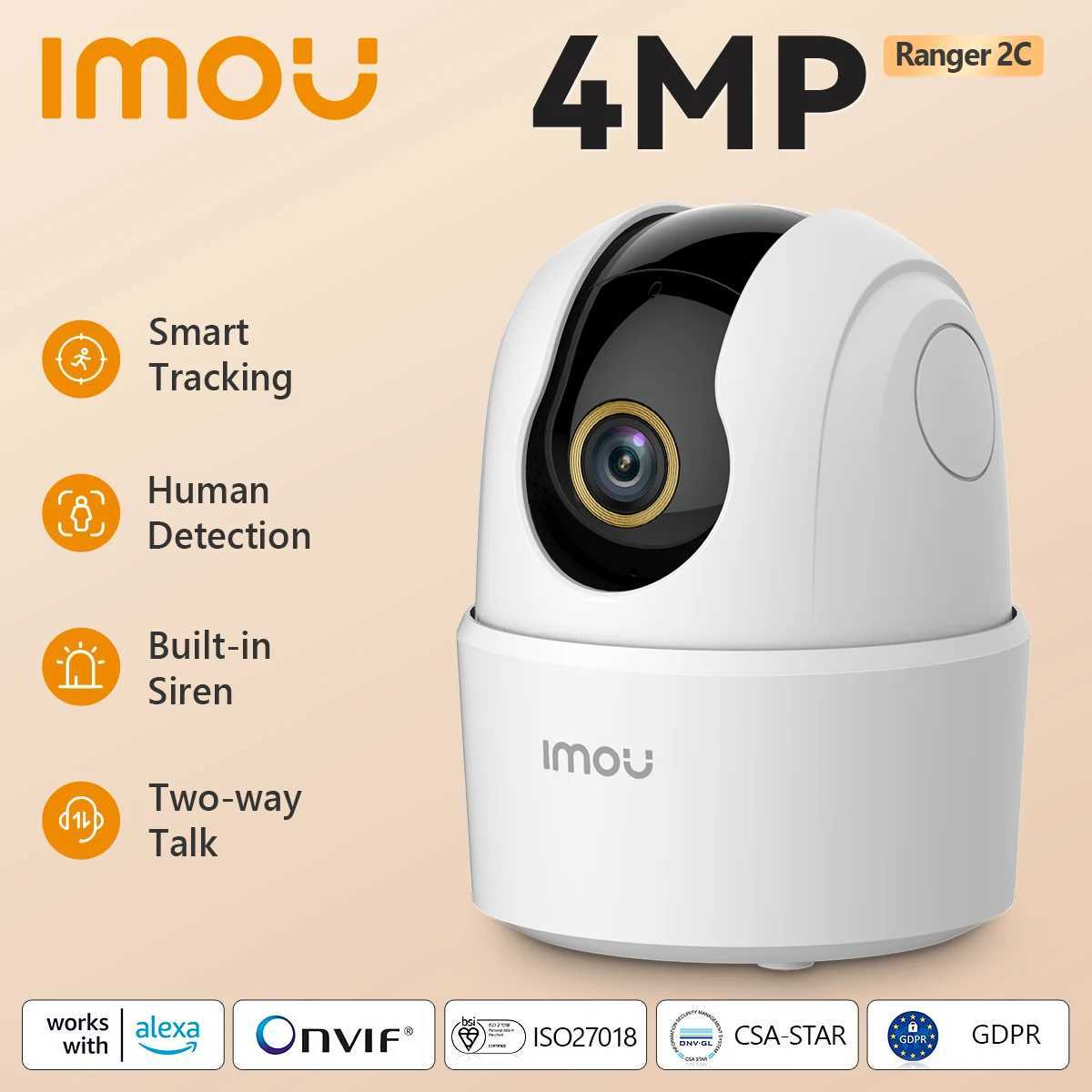 IMOU Ranger 2C 2MP4MP Home Wifi 360 Camera Human Detection Night Vision Baby Security Surveillance Wireless IP Camera J251121