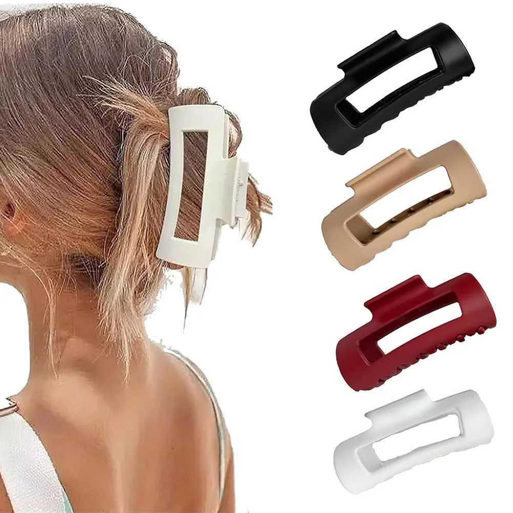 Silicone Hair Claw Clip Nonslip Soft Claw Clip Flexible Elegant Hair Clip for Birthday Christmas GiftW254021