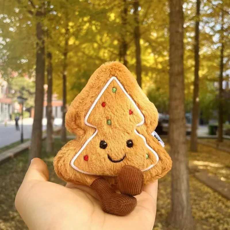 Jelly Christmas series gingerbread houseman elk Christmas tree wreath cane sugar peanut ladybug doll cat pet toy festival gift W251021