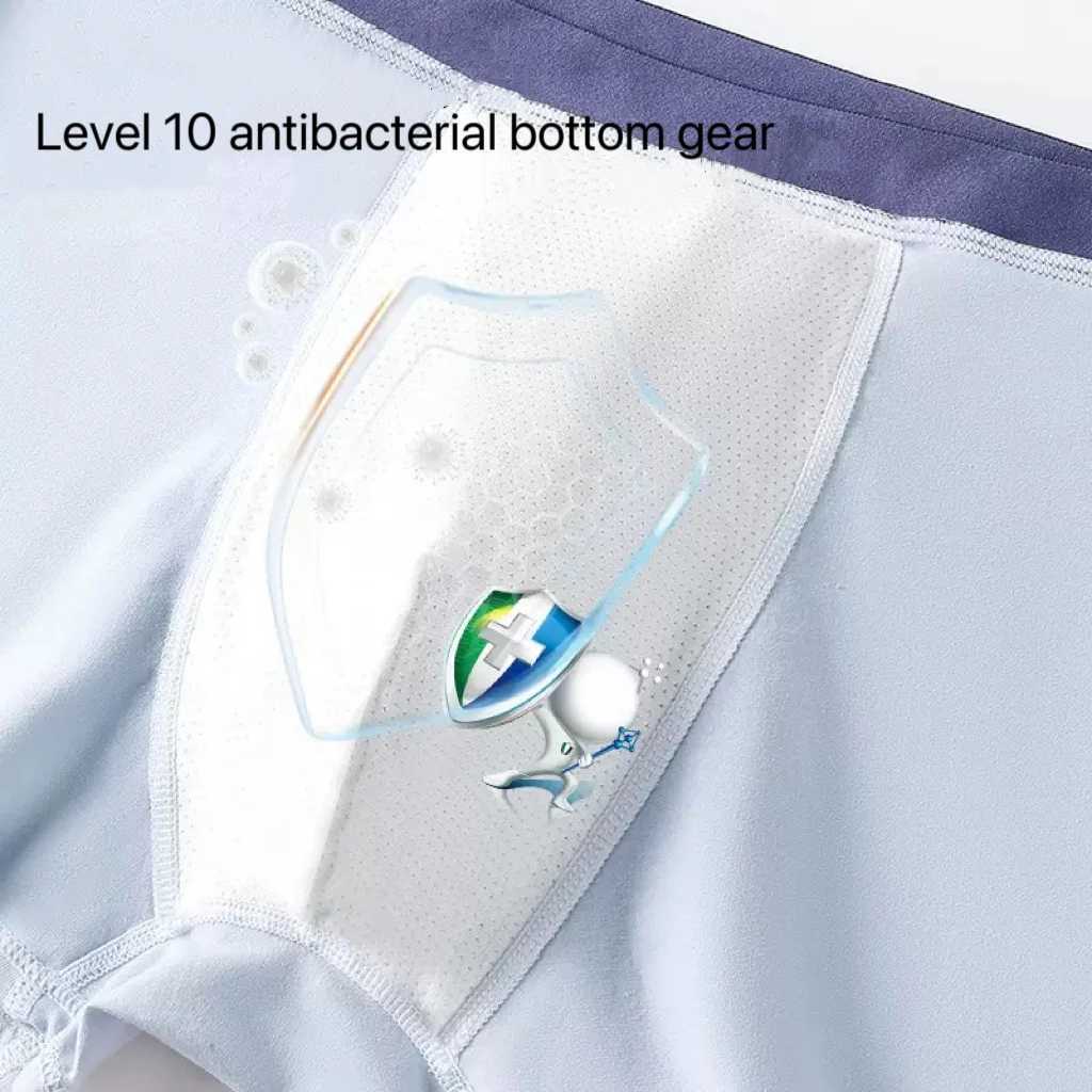 4pcs Pure Cotton Boys Breathable Boxers Childrens Cozy Comfy Panties Kids Cartoon Underwear Teenagers Knickers Mid Student Panty J251021