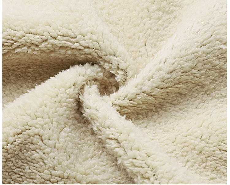 Blue FleeceLined Hoodie Jacket for Men Warm Comfortable Casual Style Male Coat Size M5XL 6XL W251021