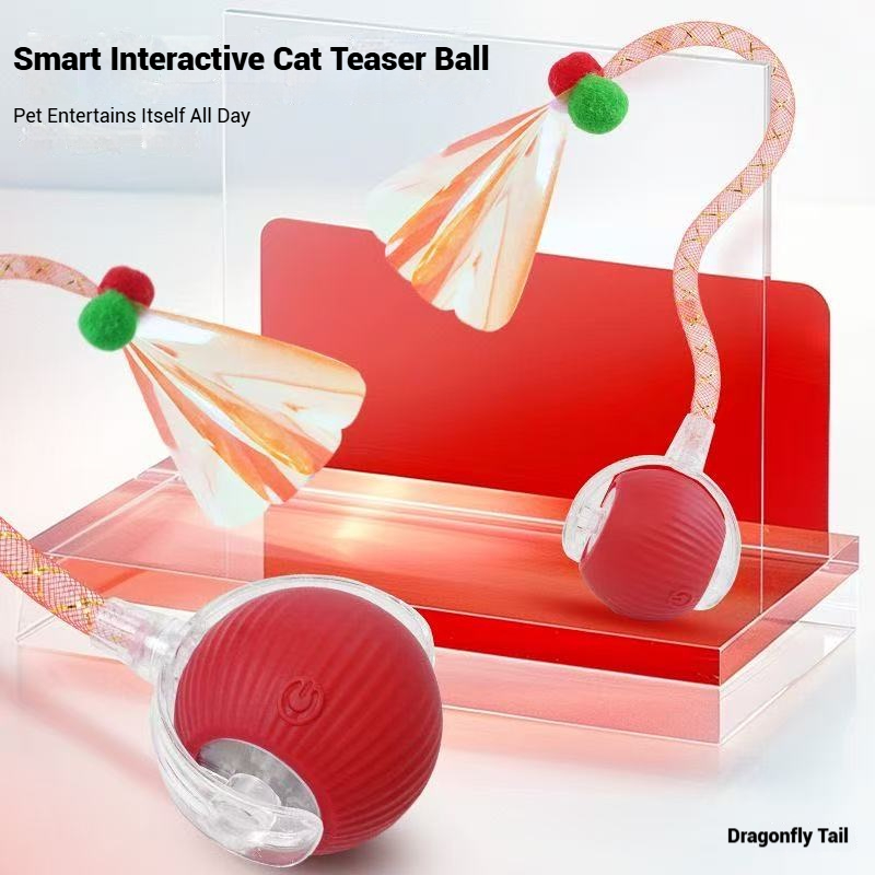 Durable Chew-Resistant Automatic Cat Ball Toy The Ultimate Self-Entertaining Tool for Cats