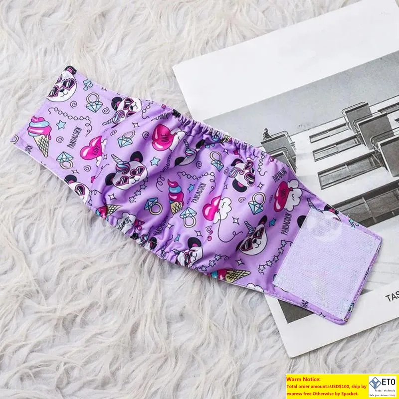 Dog Apparel Leak-proof Pet Diapers Washable Pants Adjustable For Male Dogs Reusable Absorbent Supply LL