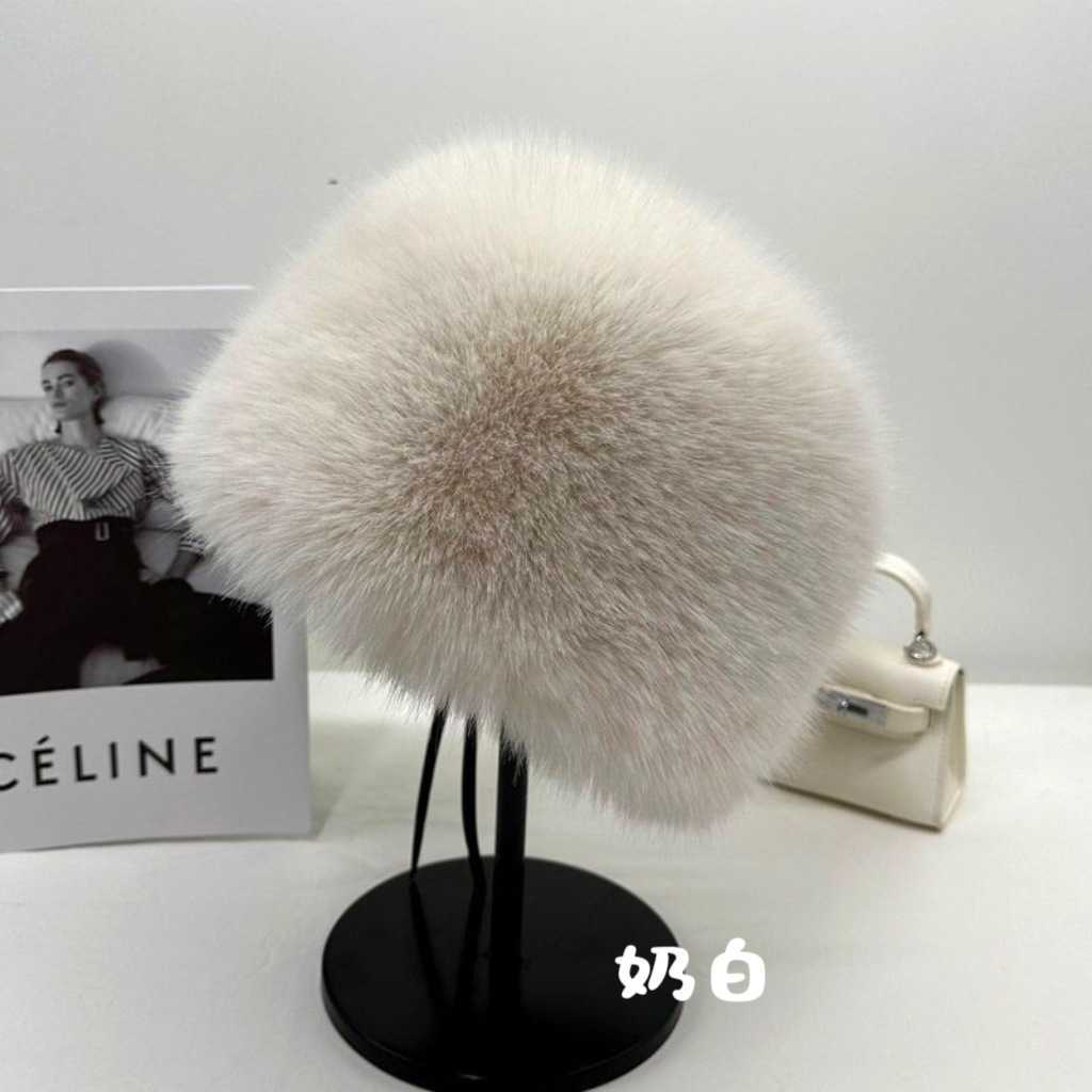 Womens Hat Autumn Winter New Imitation Mink Fur Fisherman Hat Fashion Thickened Warm Ear Protection Plush Hat Bucket Hat H251020
