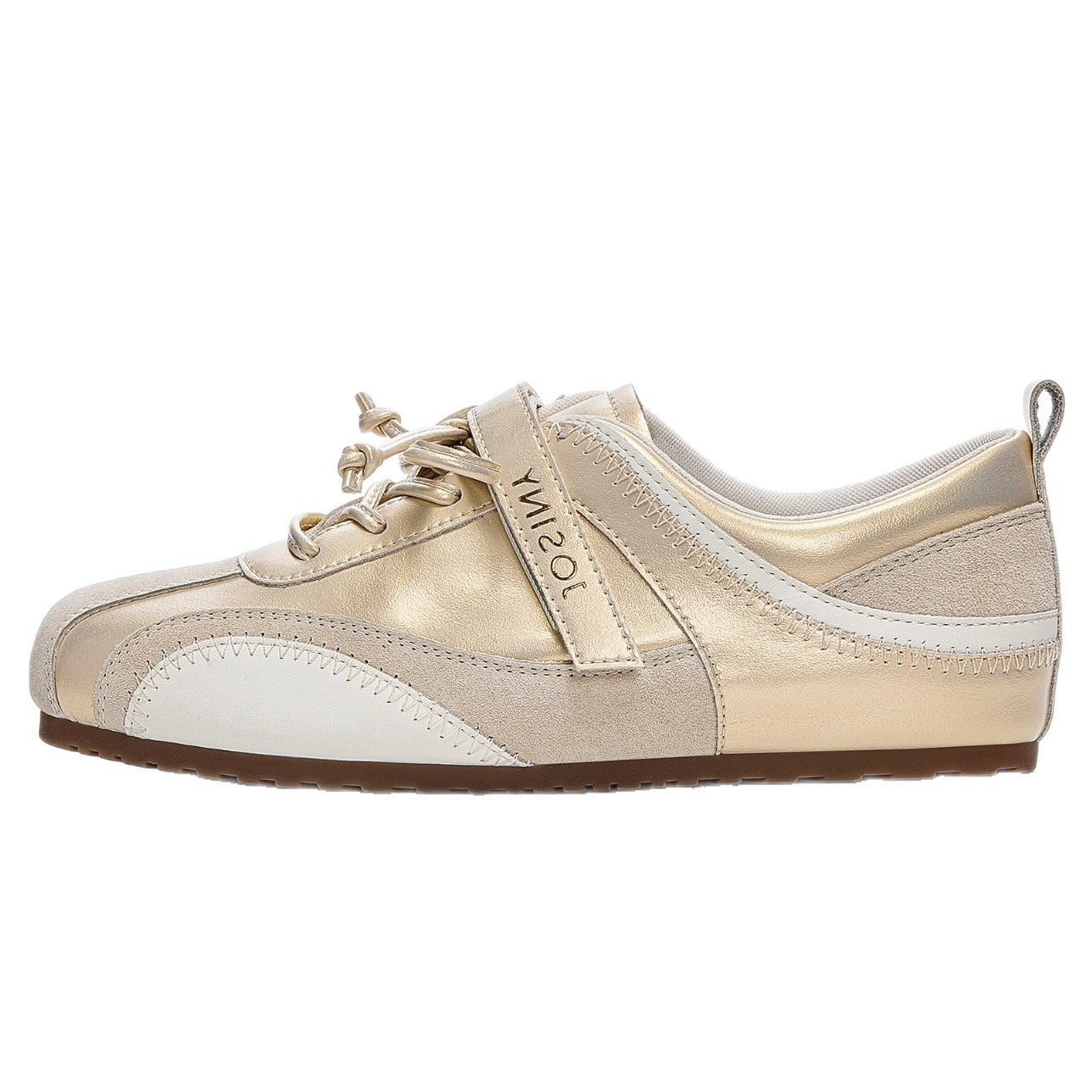 German training shoes women's autumn new Velcro soft sole lace-up fashion casual board shoes Forrest Gump shoes2025